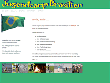 Tablet Screenshot of jugendcamp-brasilien.de